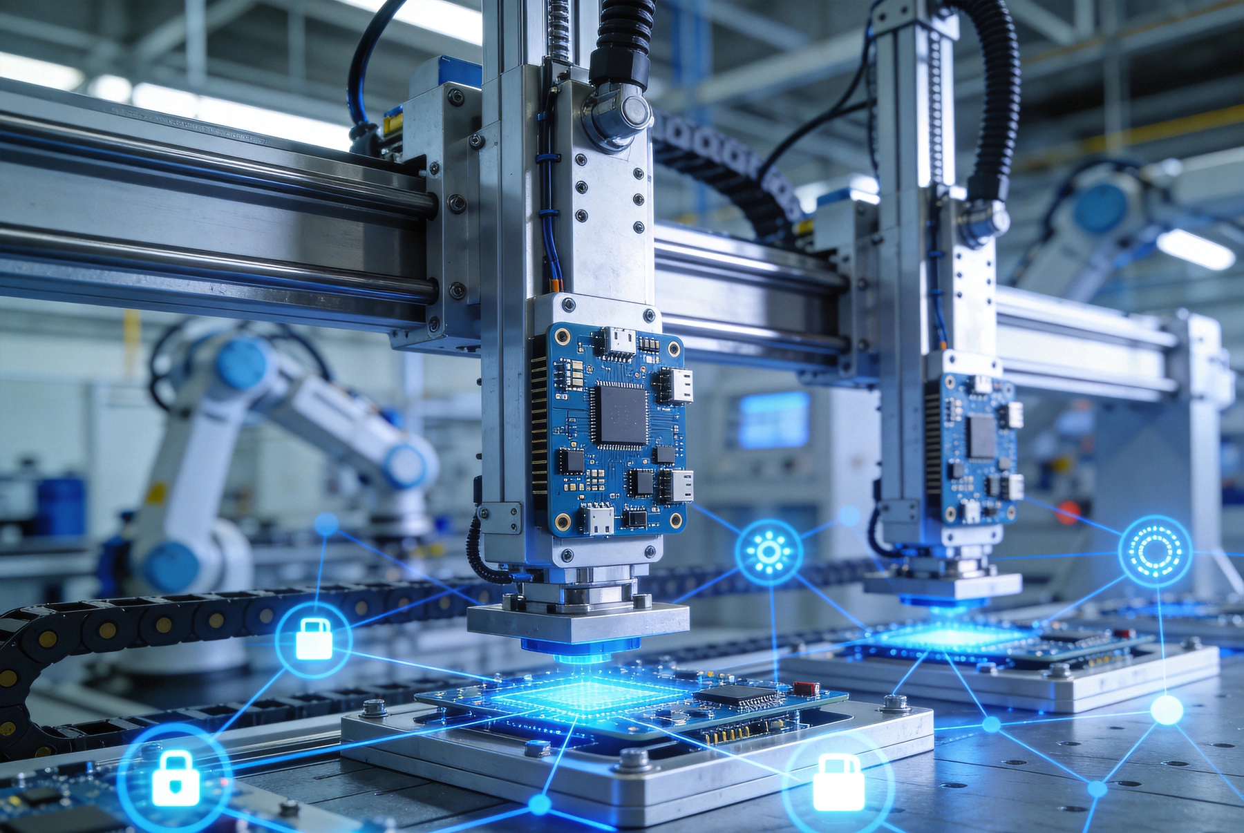 HDI PCBs in Industrial IoT (IIoT) and Smart Factory Sensors