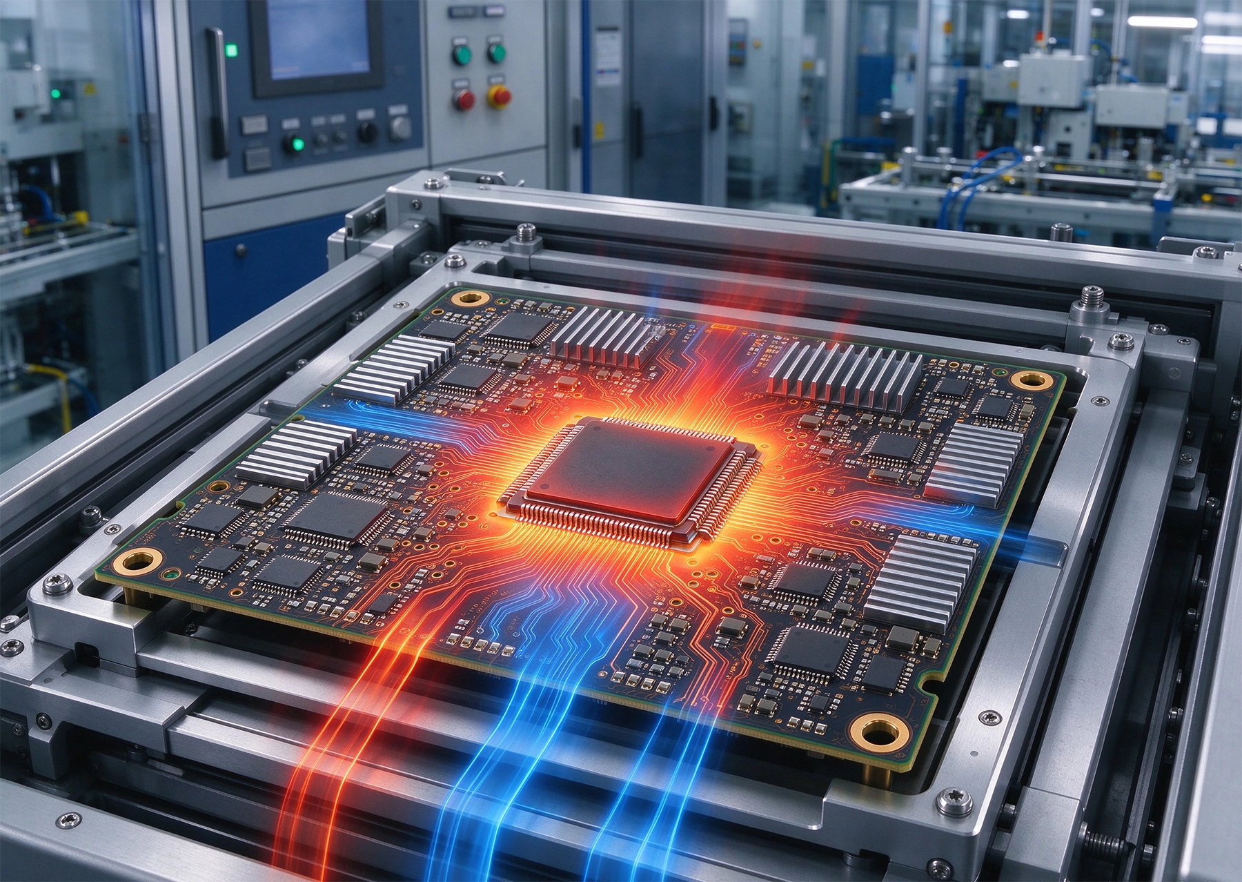 Managing Thermal Stress in Industrial Automation HDI Boards