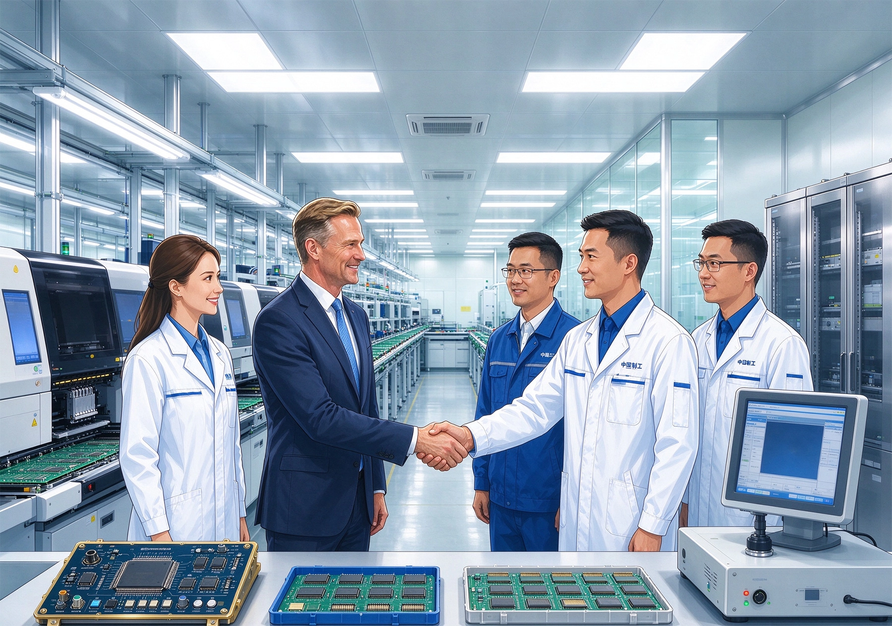 Partnering with a China Manufacturer for Your High-End Industrial SMT Projects