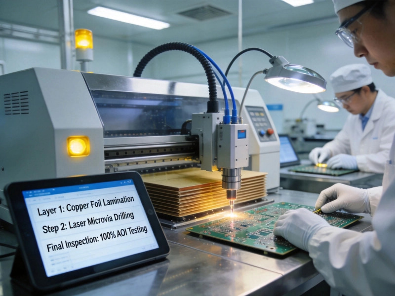 A Step-by-Step Walkthrough of the HDI PCB Manufacturing Process