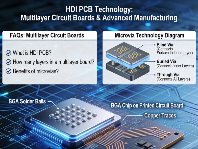 Top 10 Frequently Asked Questions About HDI PCB Technology