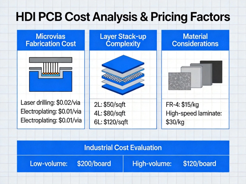 HDI PCB Cost Guide: What Factors Drive the Price Up?