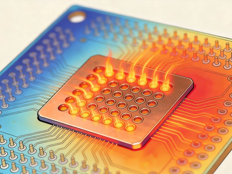 The Impact of Via-in-Pad on Thermal Performance and Reliability